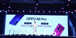 OPPO A6 Pro unveiled in Pakistan, offering big 7000mAh battery and top-notch smooth multitasking OPPO A6 Pro unveiled in Pakistan, offering big 7000mAh battery and top-notch smooth multitasking
