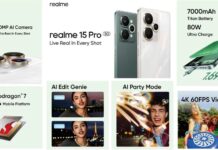 Realme 15 Series Launched in Pakistan with AI Edit Genie, Ultra-Slim 7000mAh Battery & Triple 50MP Cameras Realme 15 Series Debuts in Pakistan with AI Edit Genie, Ultra-Slim 7000mAh Battery & Triple 50MP Cameras