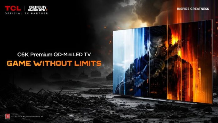 TCL Teams Up with Call of Duty® to Elevate Black Ops 7 Launch With Cutting-Edge QD-Mini LED Immersion